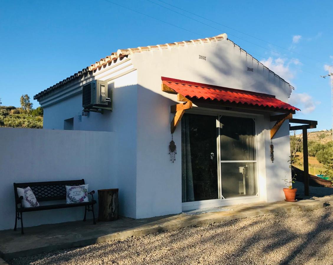 La Rustica En Vinuela, Piscina Privada Villa Bagian luar foto