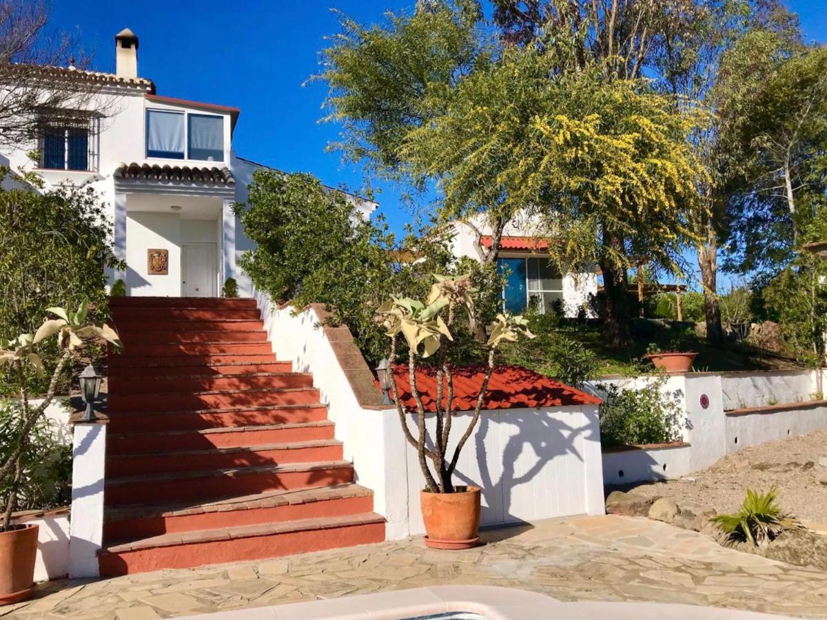 La Rustica En Vinuela, Piscina Privada Villa Bagian luar foto