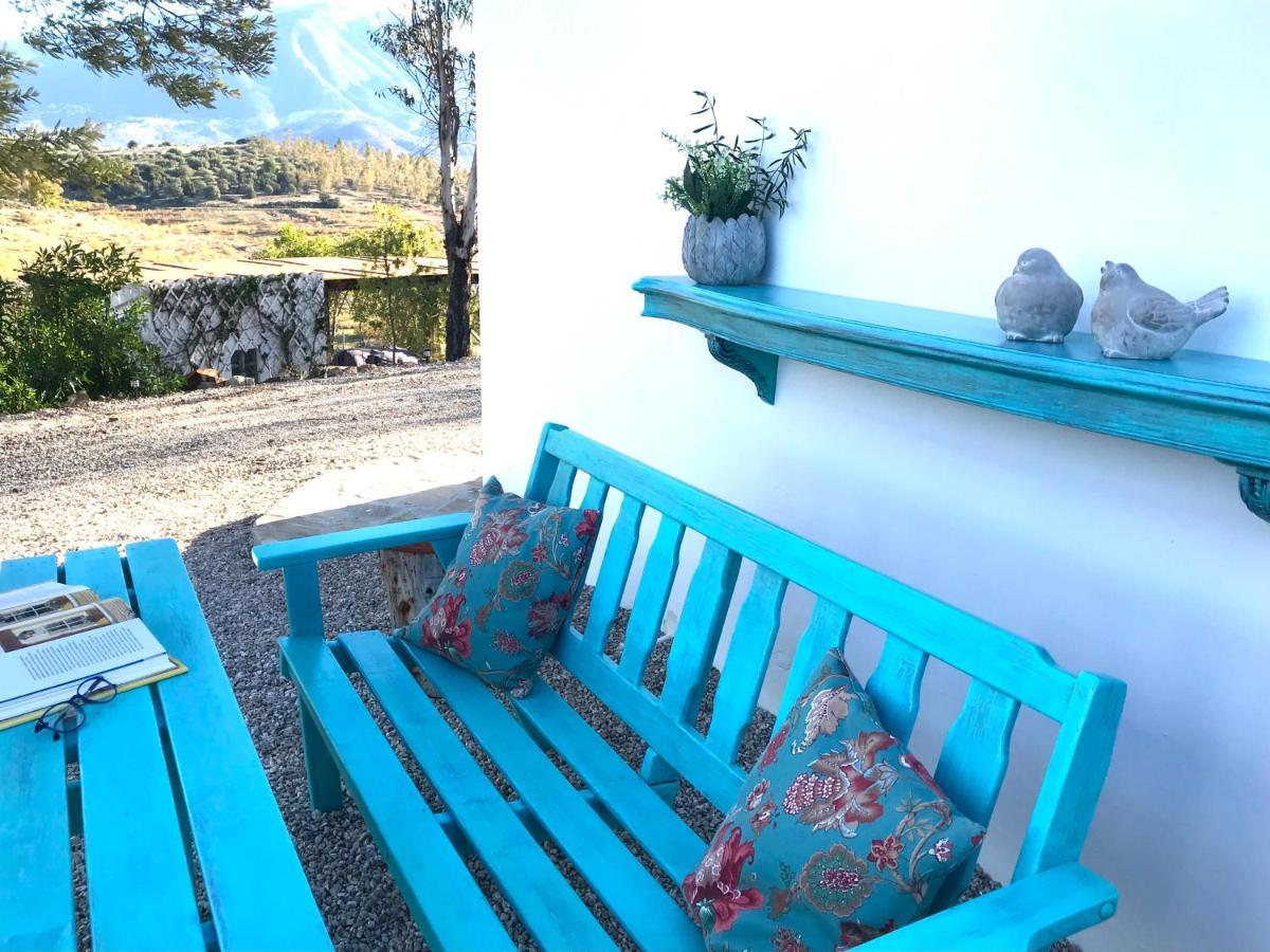 La Rustica En Vinuela, Piscina Privada Villa Bagian luar foto