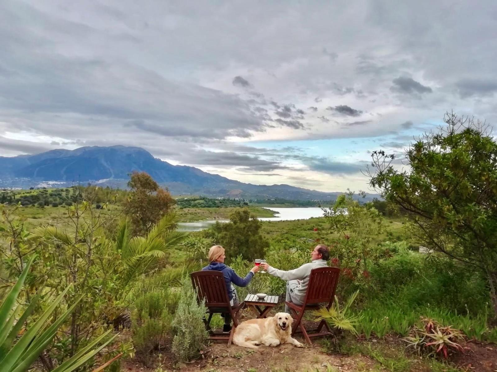 La Rustica En Vinuela, Piscina Privada Villa Bagian luar foto